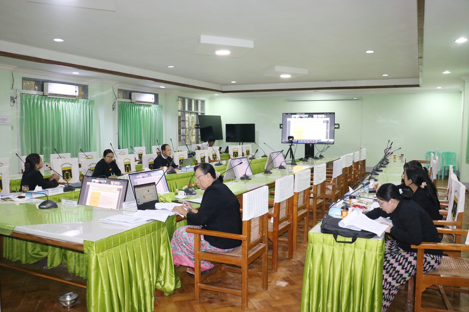 စေ့စပ်ဖြေရှင်းရေးဆိုင်ရာ လုပ်ငန်းကျွမ်းကျင်မှုသင်တန်း အမှတ်စဥ် (၂/၂၀၂၅) ဖွင့်လှစ်ပို့ချခြင်း